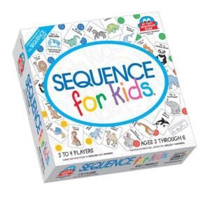 Sequence‎ for Kids MATCHING GAME 2-4 Players Ages 3-6 2001